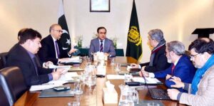 Caretaker Federal Minister for IT and Telecommunication Dr. Umar Saif chairing 47th meeting of USF Policy Committee.