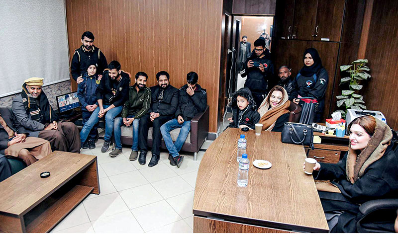 Special Assistant to Prime Minister for Human Rights and Women Empowerment, Mushaal Hussein Mullick, addressing the inaugural session of Rawalpindi District-level Kashmir Consultative Committee