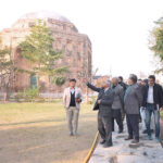 Caretaker Federal Minister for National Heritage and Culture Jamal Shah visits Rawat Fort to revive conservation work.