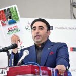 Chairman Pakistan People’s Party Bilawal Bhutto Zardari addressing to Launch Ceremony of the Public Economic Agreement at Begum Nusrat Bhutto Auditorium Jinnah Bagh.