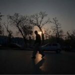 An eye catching view of sunset in the federal capital