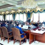 Caretaker Prime Minister Anwaar-ul-Haq Kakar chairs a meeting of the Caretaker Federal Cabinet