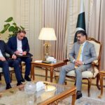 Foreign Minister of Islamic Republic of Iran Mr. Hossein Amir-Abdollahian calls on Caretaker Prime Minister Anwaar-ul-Haq Kakar