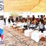 President Dr. Arif Alvi addressing the gathering at Society for Children in Need of Special Attention (SCINOSA).