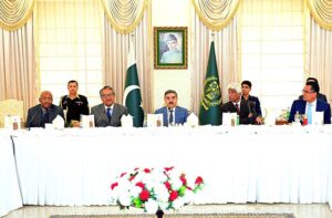 Caretaker Prime Minister Anwaar-ul-Haq Kakar meets a group of Envoys from African and Asian Countries.