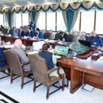 Caretaker Prime Minister Anwaar-ul-Haq Kakar chairs a meeting on the matters related to National Highway Authority
