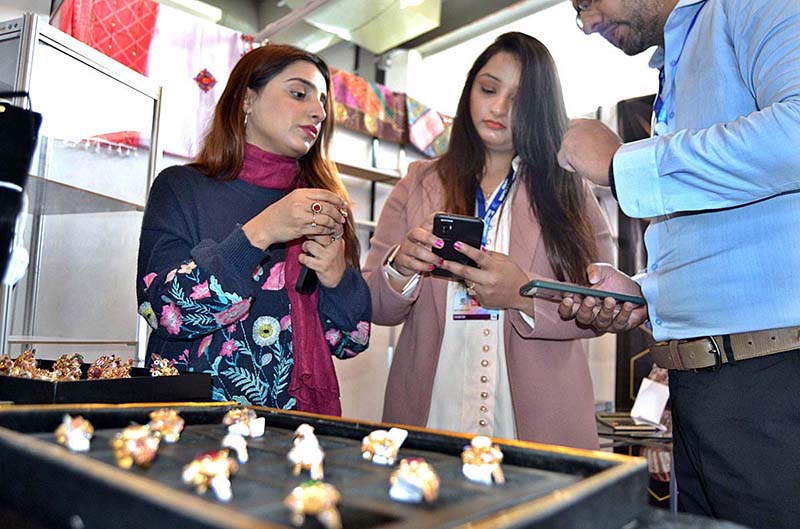 CEO Trade Development Authority of Pakistan Muhammad Zubair Motiwala inaugurates the 3rd Engineering and Health Care Show at Expo Center.