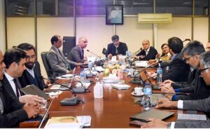 Caretaker Federal Minister for Privatisation, Mr. Fawad Hasan Fawad chaired Privatisation Commission Board meeting