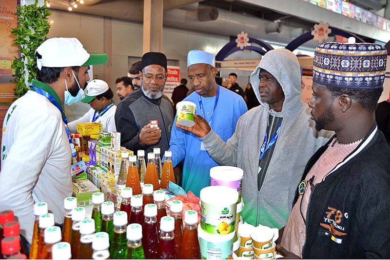 CEO Trade Development Authority of Pakistan Muhammad Zubair Motiwala inaugurates the 3rd Engineering and Health Care Show at Expo Center.