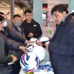 The people visited different stalls at health care show at Expo Centre