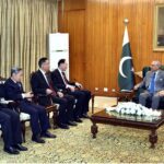 Vice Foreign Minister of the People's Republic of China, Mr Sun Weidong, along with his delegation called on President Dr Arif Alvi, at Aiwan-e-Sadr