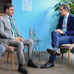 Caretaker Prime Minister Anwaar-ul-Haq Kakar meets the Prime Minister of Belgium Alexander De Croo on the sidelines of the World Economic Forum.