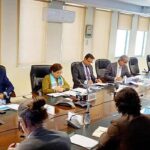 Caretaker Federal Minister for Finance, Revenue and Economic Affairs, Dr. Shamshad Akhtar chairing a meeting with World Bank team on Pakistan Resilient and Accessible Microfinance (RAM)
