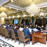 Caretaker Prime Minister Anwaar-ul-Haq Kakar chairs a meeting of the Caretaker Federal Cabinet.