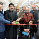 Chairman Senate, Muhammad Sadiq Sanjrani inaugurating the upgradation and renovation work at C- Block of Senate Secretariat