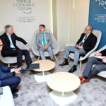 CEO of Coca-Cola Company, James Quincey calls on Caretaker Prime Minister Anwaar-ul-Haq Kakar on the sidelines of the World Economic Forum.