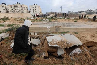 Israel's army desecrated at least 16 cemeteries in Gaza: Report