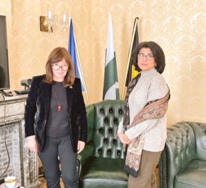 Amna Baloch, Finnish envoy discuss ties