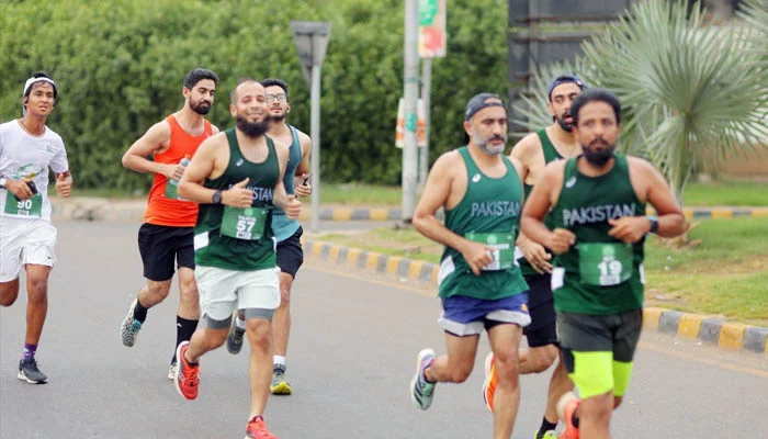 Pakistan's first marathon kicked off in Karachi with massive participation