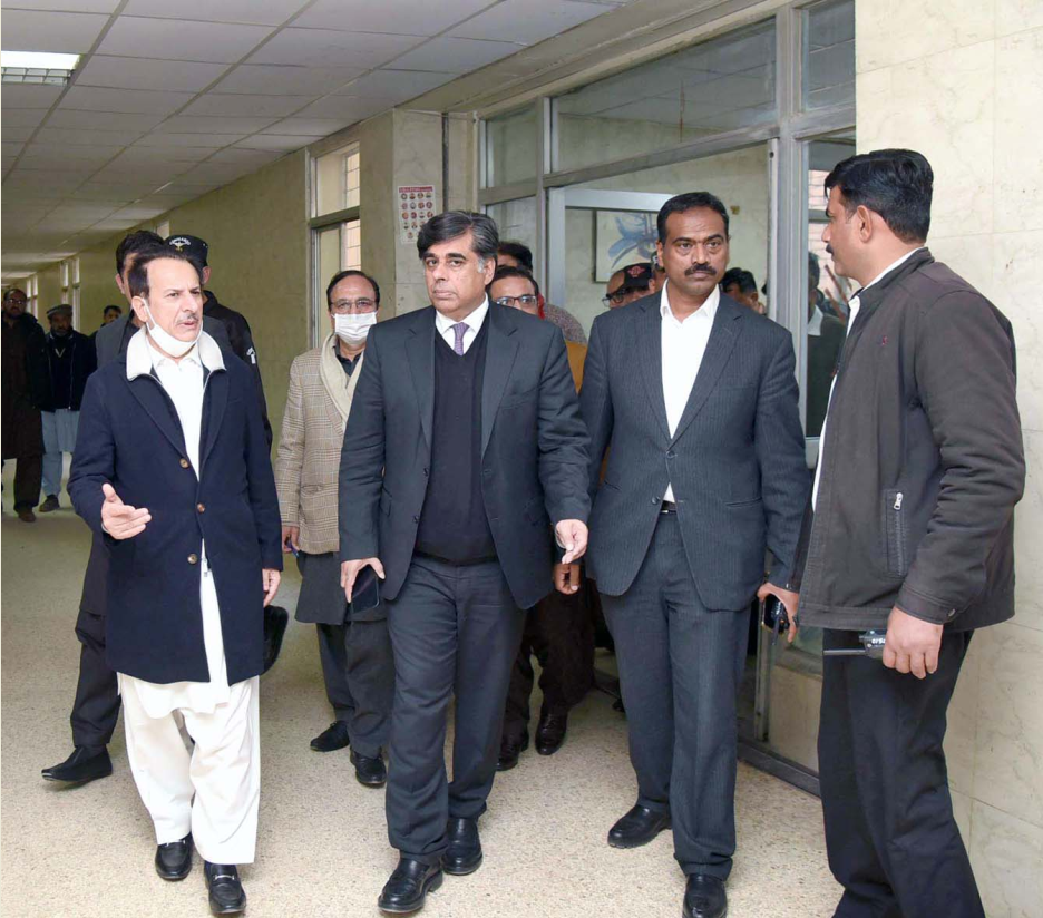 Ministers visit PIMS to review medical facilities