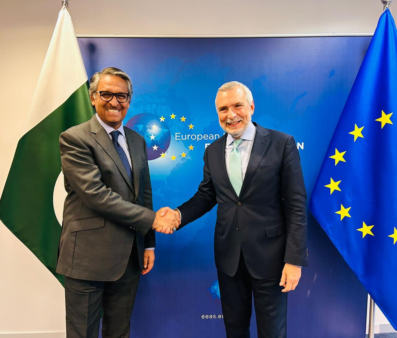 FM Jilani, EEAS Sec Gen. discuss global, regional developments