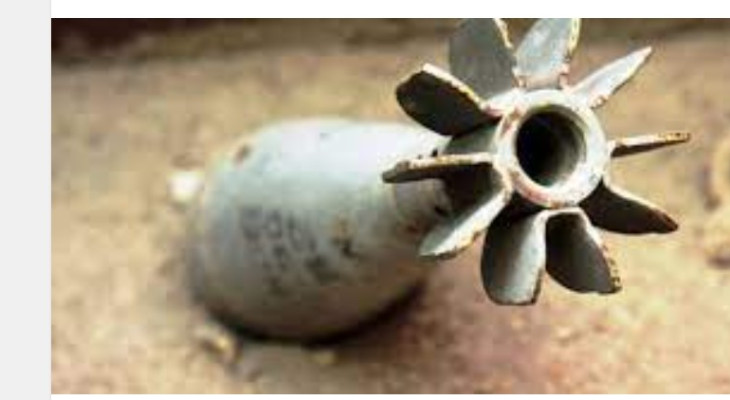 A child killed in mortar shell explosion