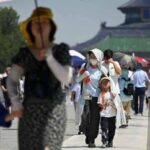 China sees hottest