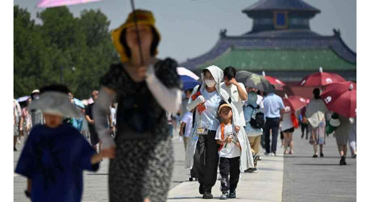 China sees hottest