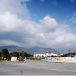 An attractive view of thick clouds hovering over the sky in the Federal Capital
