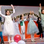 The students of Samart School performing during the Annual Function and Graduation Ceremony at Rawalpindi Art Council.
