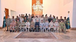 A delegation of Miracle Saltworks Collective Inc, a USA-based salt mining and processing company, called on President Dr Arif Alvi, at Aiwan-e-Sadr.