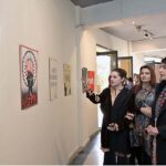 Mushaal Hussein Mullick, SAPM Human Rights and Women Empowerment visiting after inaugurate an Exhibition on Kashmir at National College of Arts