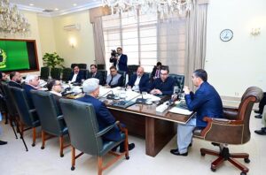 Caretaker Prime Minister Anwaar-ul-Haq Kakar chairs a review meeting regarding Karachi Electric.