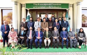 President Dr Arif Alvi addressing the National Health Summit on dental hygiene organized by the Rawalpindi Chamber of Commerce and Industry.