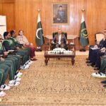 Pakistan Blind Cricket team called on the President Dr.Arif Alvi at Aiwan-e-Sadr