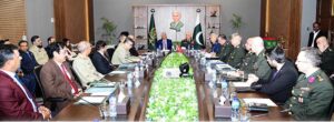 Secretary Defence, Lt Gen (Retd) Hamood uz Zaman Khan, and General Irfan Ozsert, Deputy Chief of Turkish General Staff, chairing 18th Round of Pakistan-Turkiye High Level Military Dialogue Group (HLMDG) meeting, at Ministry of Defence.