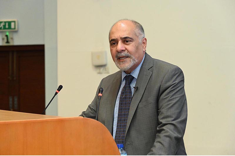 Chairman IPO-Pakistan addressing the Seminar on “Intellectual Property as Empowerment through knowledge and wealth creation" at NUST University