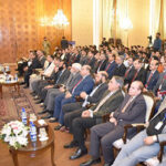 President Dr Arif Alvi addressing the finale of National Idea Bank Season III, at Aiwan-e-Sadr.