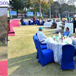 President Dr Arif Alvi addressing the closing ceremony of the Invitational Golf Tournament organized by Serena Hotels