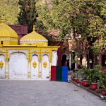 An attractive and eye catching view of 500-year-old village on the slopes of the Margalla Hills as cultural tourist attraction and heritage site designed to preserve and showcase traditional Pakistani rural life.