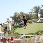 PHA staffers busy in sapling plants at Qasim Bagh