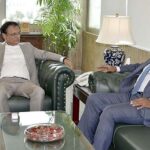 Secretary Muhammad Sohail Rajput, Board of Investment, meeting with Mr. K. K. Ahsan Wagan Ambassador Designate to Turkmenistan at Prime Minister's office, Board of Investment