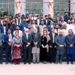 Prof. Dr. Naveed Akhtar Vice Chancellor IUB in a group photograph with participants of 8th International Horticulture Conference organized Department of Horticulture and Pakistan Society of Horticulture Sciences at the Islamia University of Bahawalpur