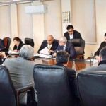 Chief Minister Gilgit-Baltistan, Haji Gulbar Khan, Provincial Finance Minister, Muhammad Ismail and Provincial Minister for Food, Ghulam Muhammad attend ECC (Economic Coordination Committee) meeting