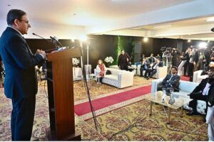 Caretaker Federal Minister for IT & Telecom Dr. Umar Saif inaugurates Pakistan's First Private Sector E-Rozgaar Center managed by EC Services in association with NTS