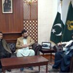 Chief Minister Gilgit-Baltistan Haji Gulbar Khan is meeting with Governor Gilgit-Baltistan Syed Mehdi Shah