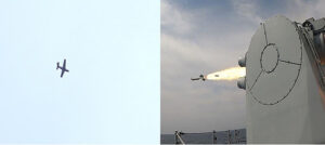 Pak Navy Demonstrates successful shooting down of aerial target by Surface to air Missile