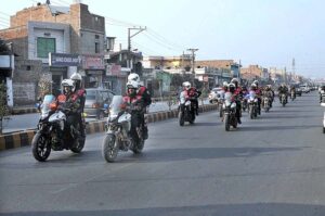 Doctors and paramedics participating in a rally to express solidarity with the people of Indian Illegally Occupied Jammu and Kashmir (IIOJK) organized by Nishtar Medical University