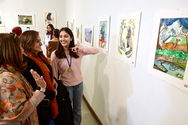 Deputy Head of Mission France, Guillaume Dabouis inaugurates ‘Burgeoning Icons Exhibition’ at Gallery 6.