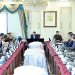 Caretaker Prime Minister Anwaar-ul-Haq Kakar chairs a meeting of the Caretaker Federal Cabinet